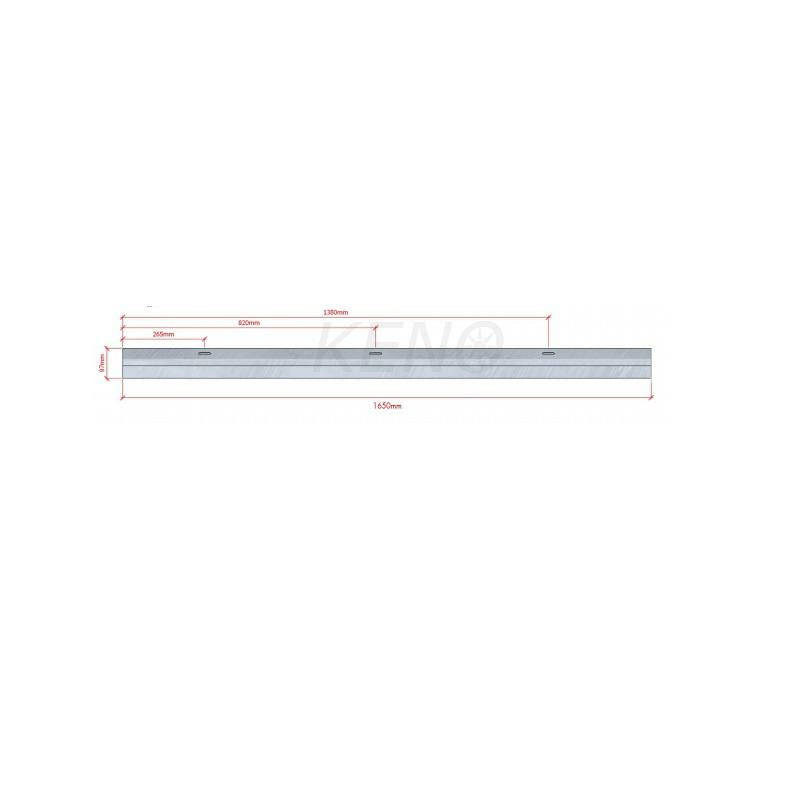KENO Belka Vrijstaande Structuurbalk 165cm
