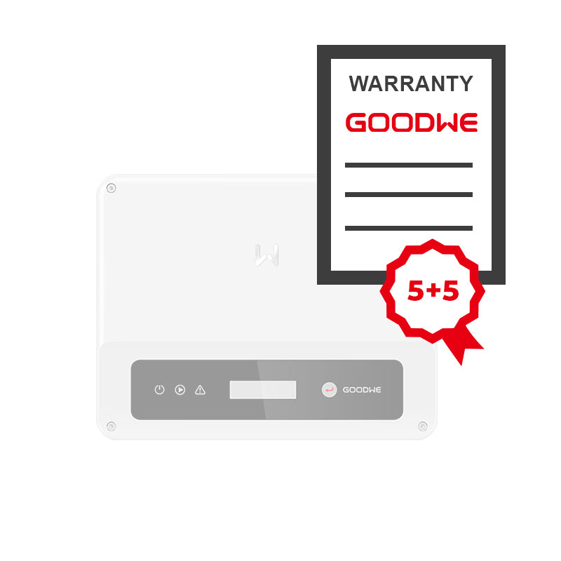 GOODWE GWAR5+5 Garantie-uitbreiding XS