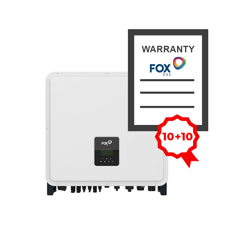 FoxESS Garantie Uitbreiding 10+10 jaar voor H3-Pro-15.0