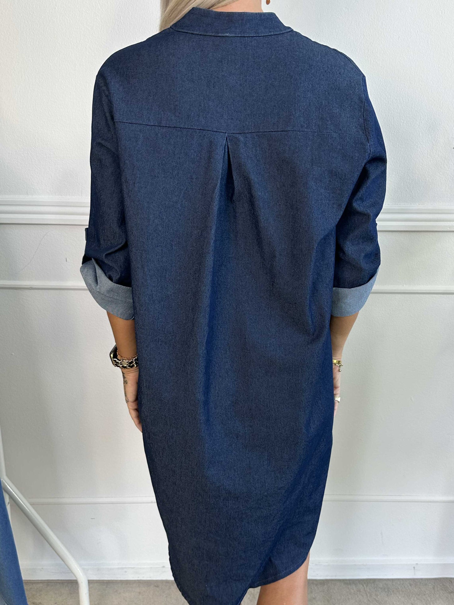 Sevira™ | Casual Denim Jurk