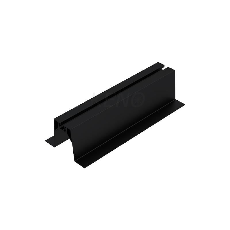 KENO Trapeziumvormige Rail 330mm Zwart