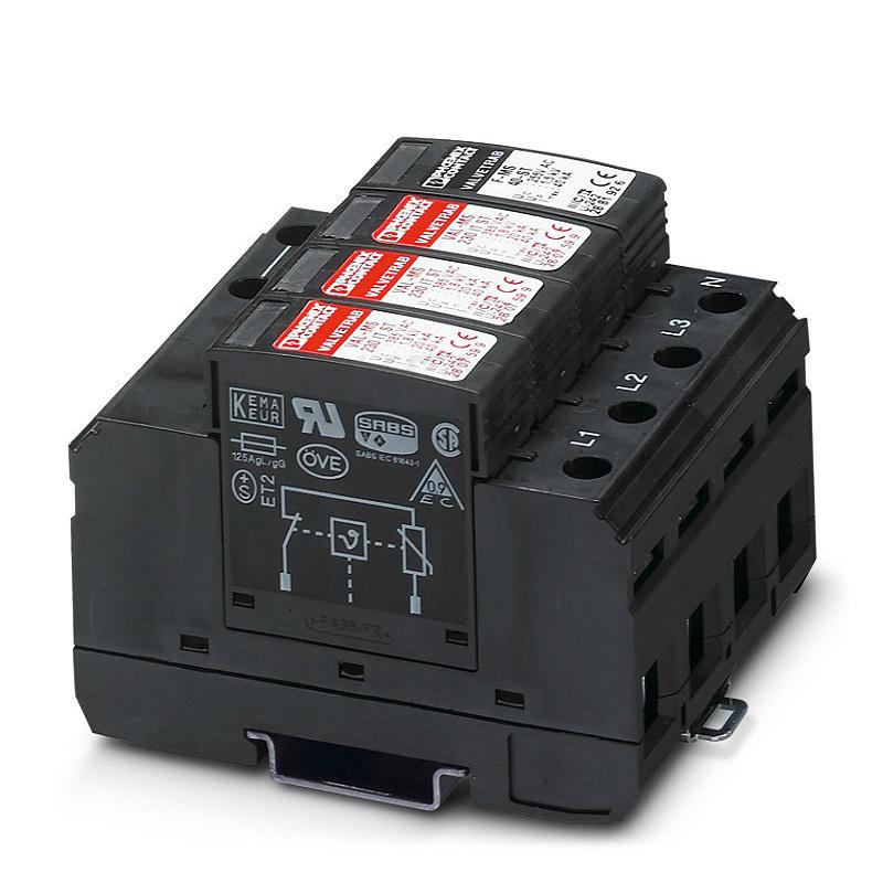 Phoenix Contact T2 VAL-MS 230/3+1 AC Overspanningsbegrenzer