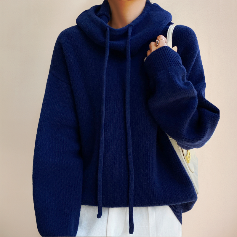Chloieâ„¢ | Casual Gebreide Trui Met Kap