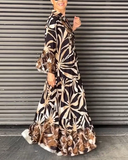 Vittoria™ | Losse Jurk Met Print