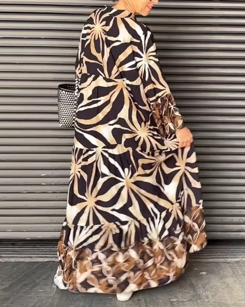 Vittoria™ | Losse Jurk Met Print