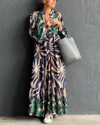 Vittoria™ | Losse Jurk Met Print