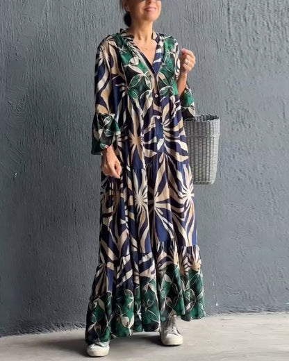 Vittoria™ | Losse Jurk Met Print