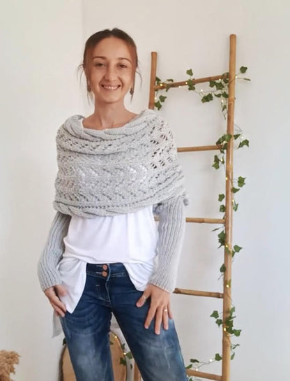 Liliana™ | Comfortabele Gebreide DamesSjaal