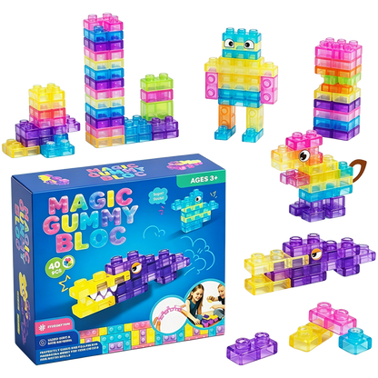 Magic Gummy Blocks – Zachte Bouwstenen voor Kinderen