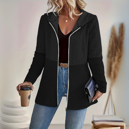 Elise™ | Cozy Dames Capuchon Ritsjas