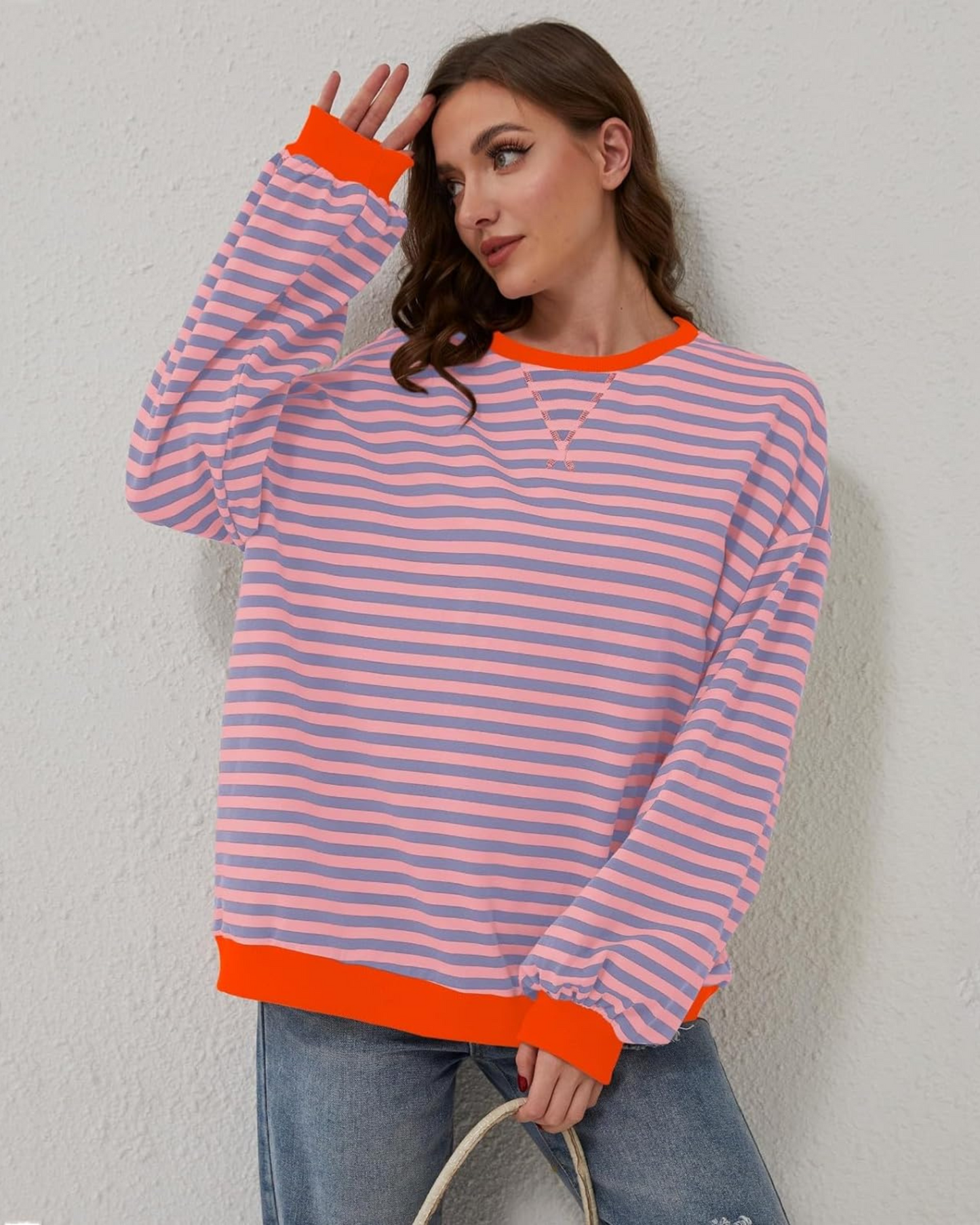 Delaney™ | Comfortabel Gestreept Sweatshirt