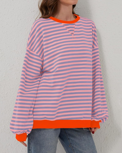 Delaney™ | Comfortabel Gestreept Sweatshirt