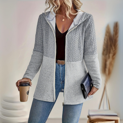 Elise™ | Cozy Dames Capuchon Ritsjas