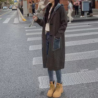Riana™ l Cardigan Jacket met Capuchon