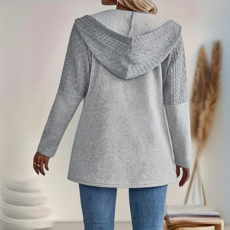 Elise™ | Cozy Dames Capuchon Ritsjas