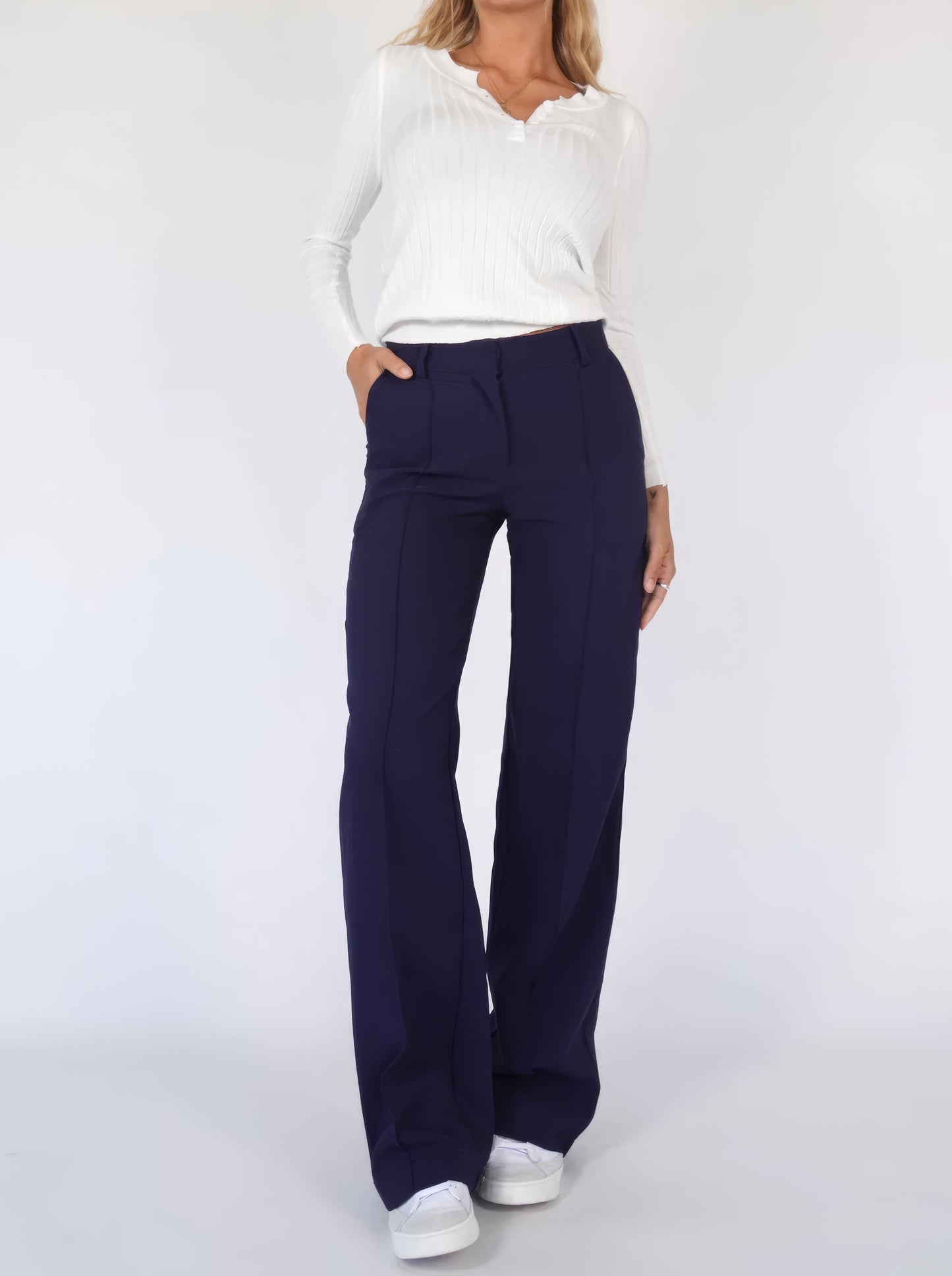 Miracle™ | Elegante flatterende wijde broek