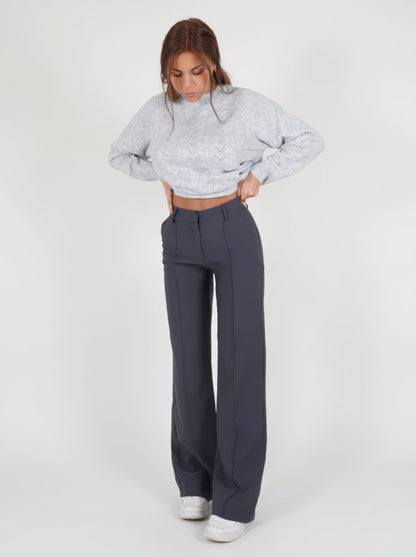 Miracle™ | Elegante flatterende wijde broek