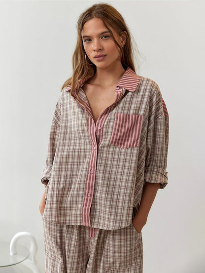 Nina™ | Losse elegante en comfortabele pyjama set