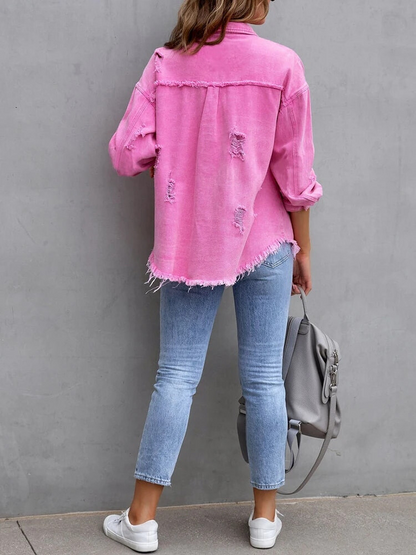Leyla™ l Denim jack tijdloze lentestijl