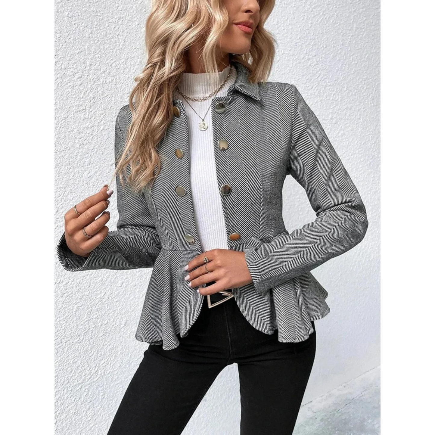 Mirte™| Blazer Met Strepen Voor Dames
