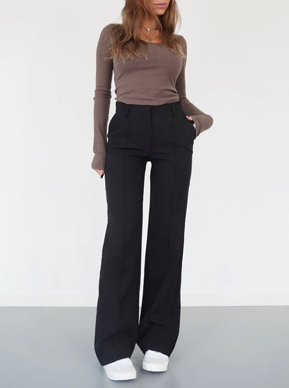 Miracle™ | Elegante flatterende wijde broek