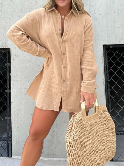 Willow™ | Comfortabel Katoenen Romper Jurk Set