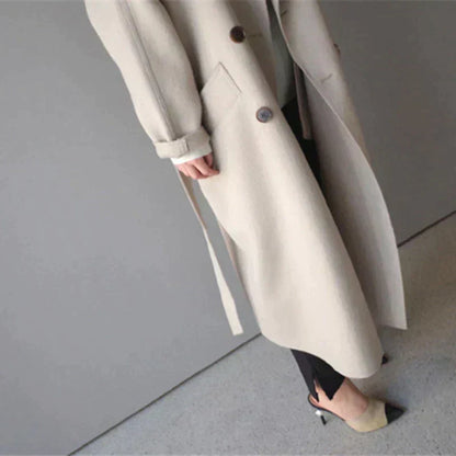 Lainey™ | Lange Wollen Dames Jas