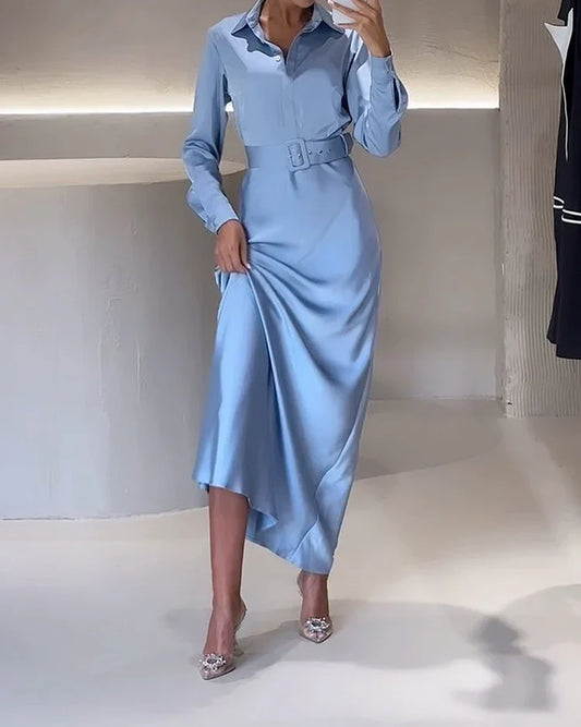 Lexia™  l Longsleeve Dress with Belt