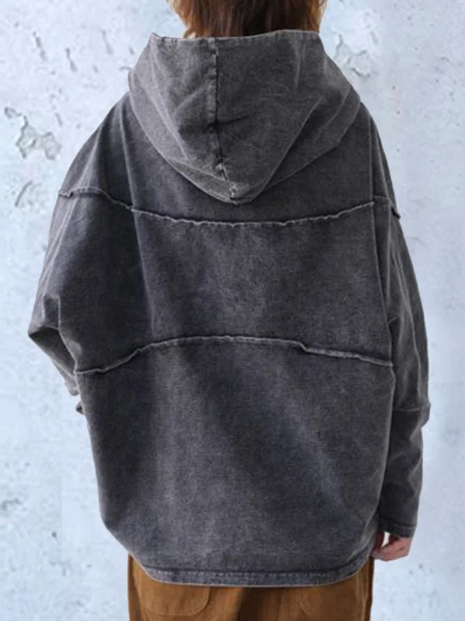 Penelope™ | Modieuze loszittende katoenen hoodie