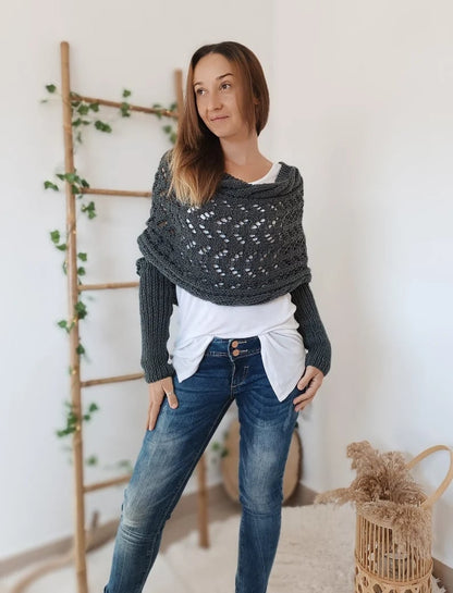 Liliana™ | Comfortabele Gebreide DamesSjaal