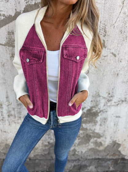 Mirandel™ l Casual V-neck Zipper Jacket