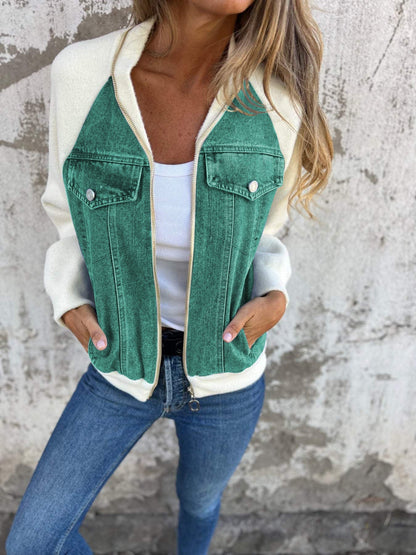 Mirandel™ l Casual V-neck Zipper Jacket