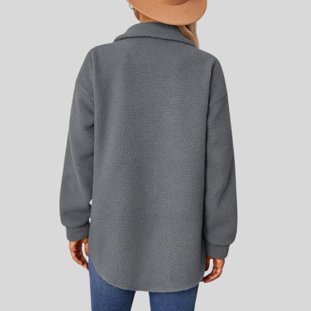 Renske™| Zachte Halflange Jas