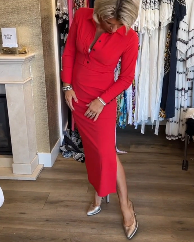 Izabella™ | Elegante Bodycon Midi Jurk