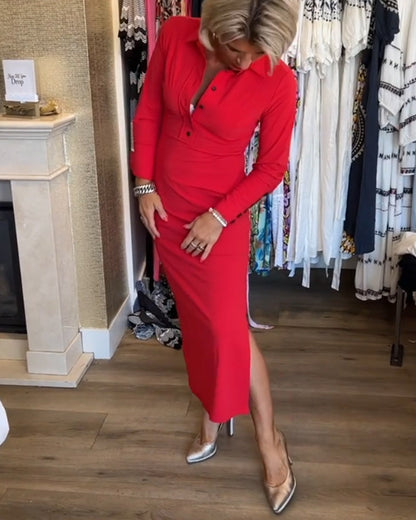 Izabella™ | Elegante Bodycon Midi Jurk