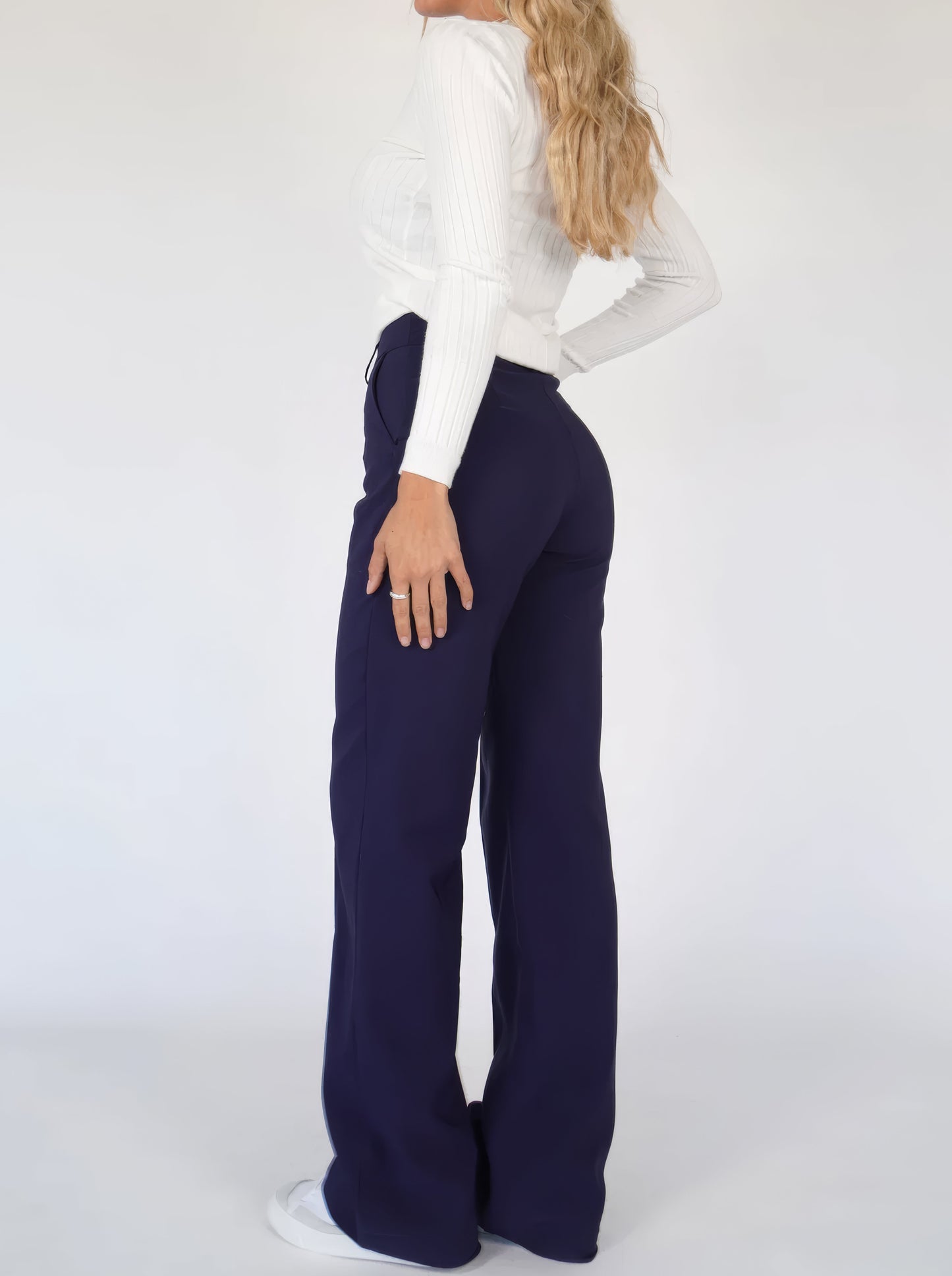 Miracle™ | Elegante flatterende wijde broek