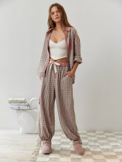 Nina™ | Losse elegante en comfortabele pyjama set