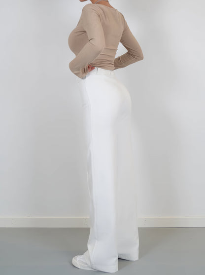 Miracle™ | Elegante flatterende wijde broek
