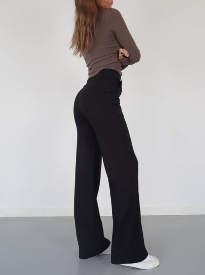 Miracle™ | Elegante flatterende wijde broek