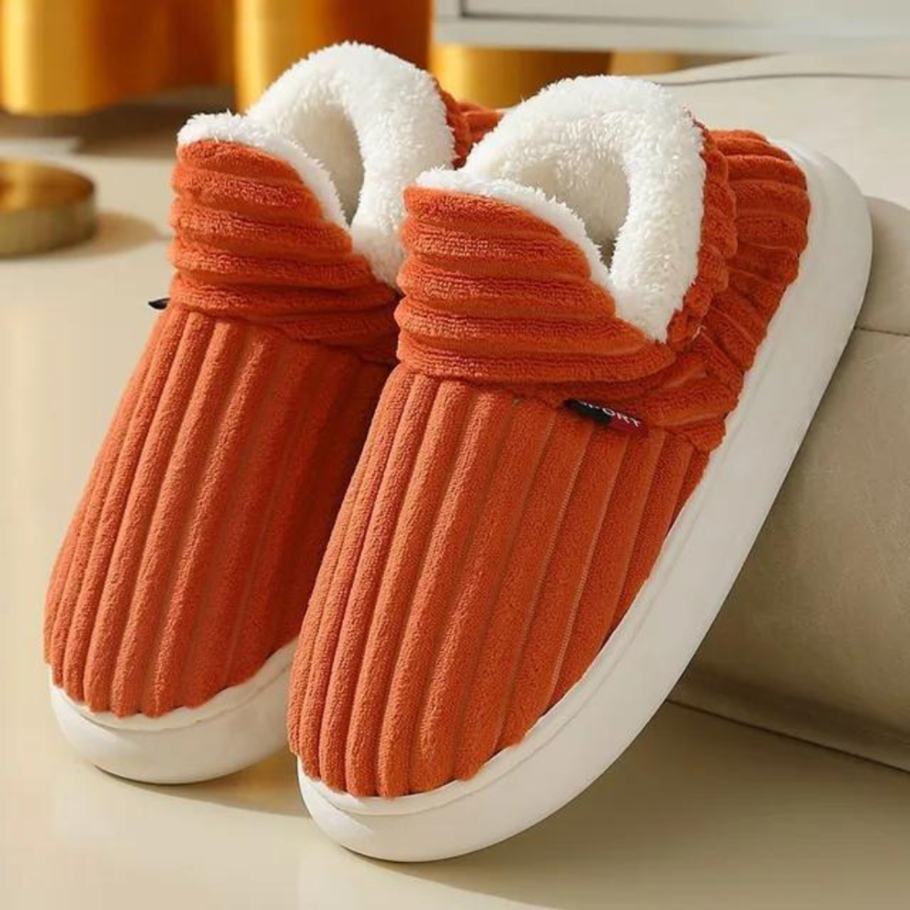 Blesara™ | Cozy Fleece-Lined Comfort Slippers (1+1 Gratis)