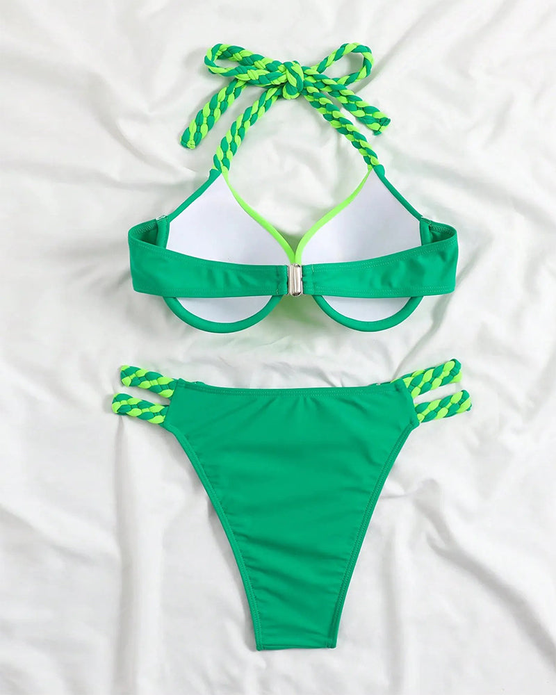Mina™ | Bikiniset met halternek