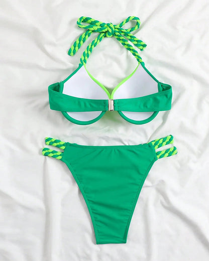 Mina™ | Bikiniset met halternek