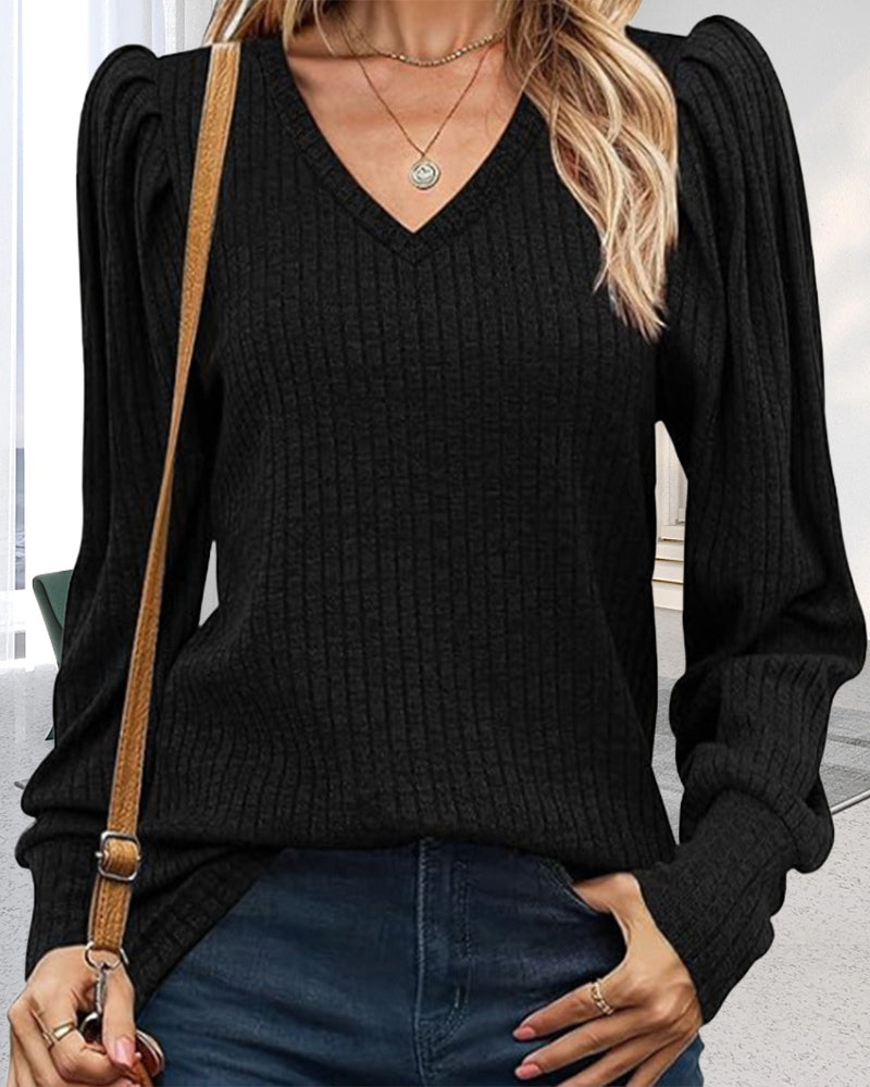 Elle™ | Casual Top Lange Mouwen