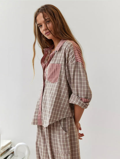 Nina™ | Losse elegante en comfortabele pyjama set