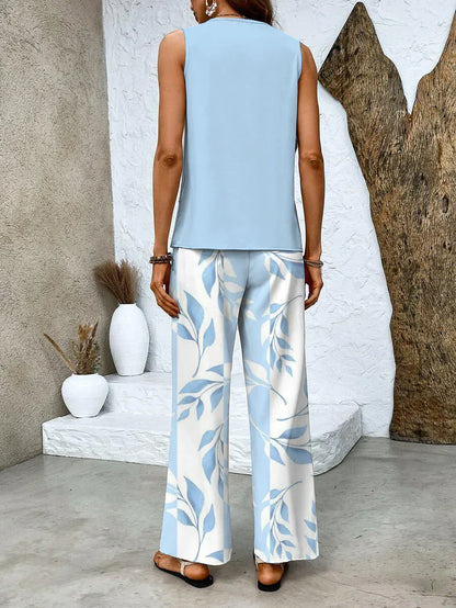 Danique™ l Vierkante Broek Met Bloemen