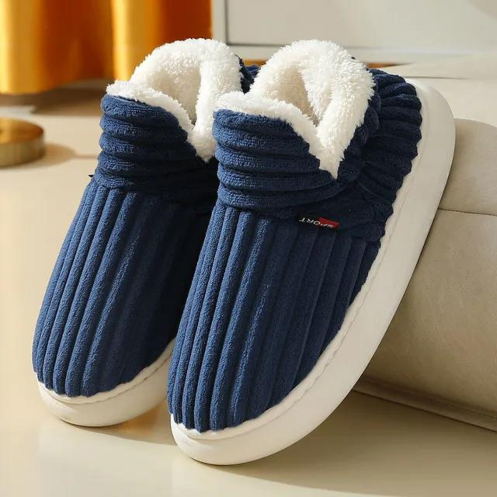 Blesara™ | Cozy Fleece-Lined Comfort Slippers (1+1 Gratis)