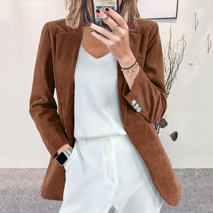 Daria ™| Dames Corduroy Blazer