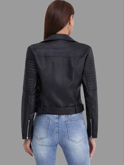 Neena™ | Dames Dames Biker Cropped Jas