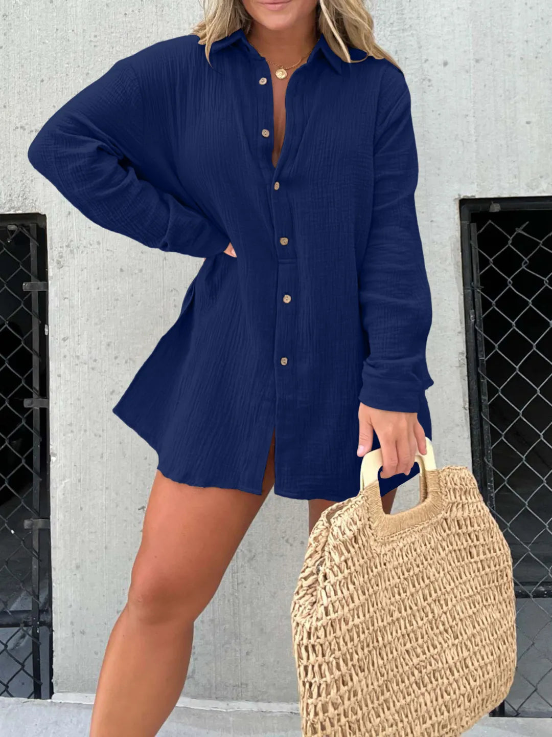 Willow™ | Comfortabel Katoenen Romper Jurk Set