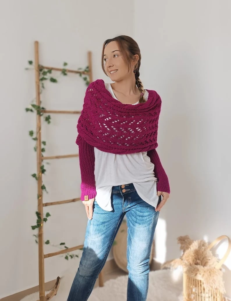 Liliana™ | Comfortabele Gebreide DamesSjaal